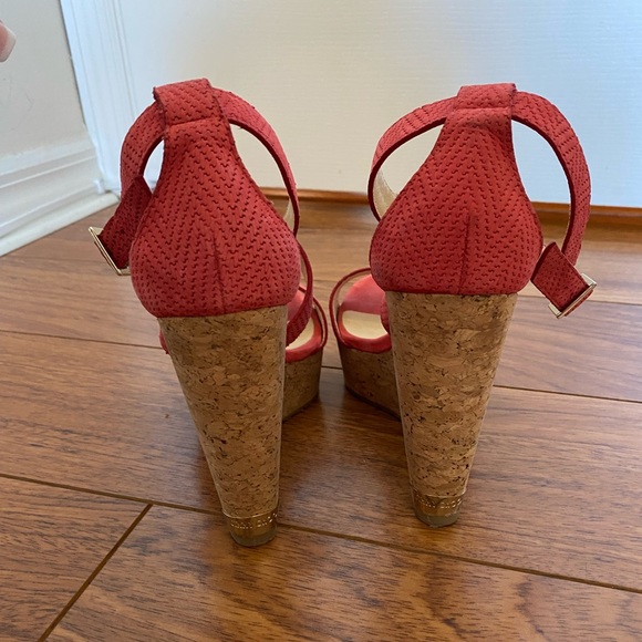 💕 jimmy choo cork wedge sandals - Picture 3 of 10